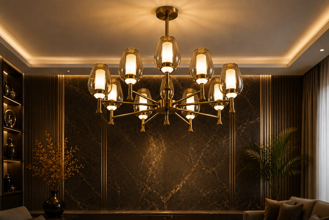 Luxury Modern Marble Chandelier