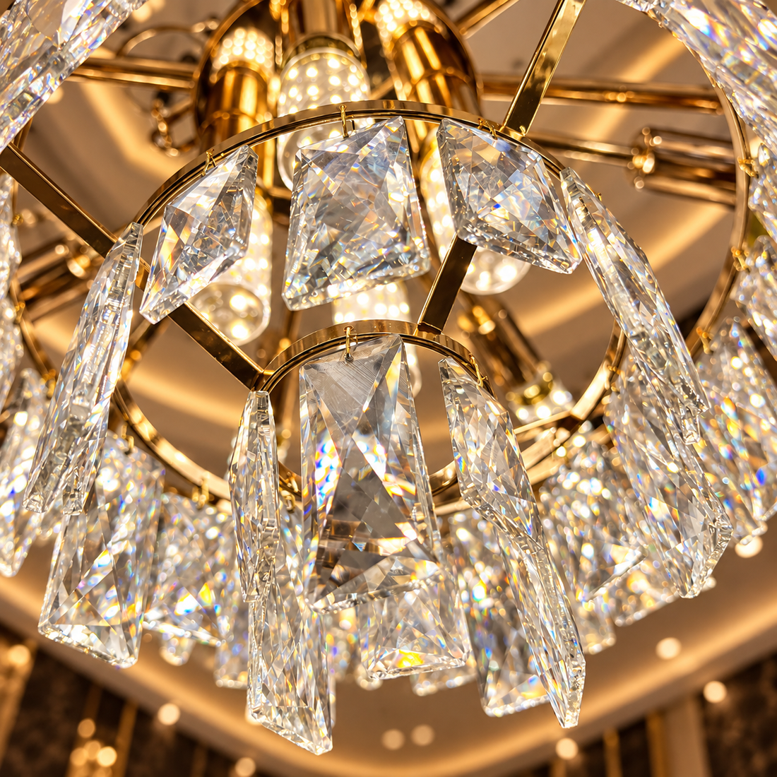 Royal Radiance Crystal Chandelier