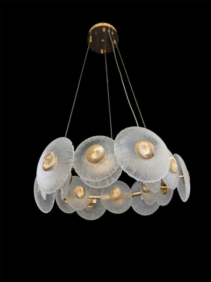 AM 479-18 Round Crystal Chandelier