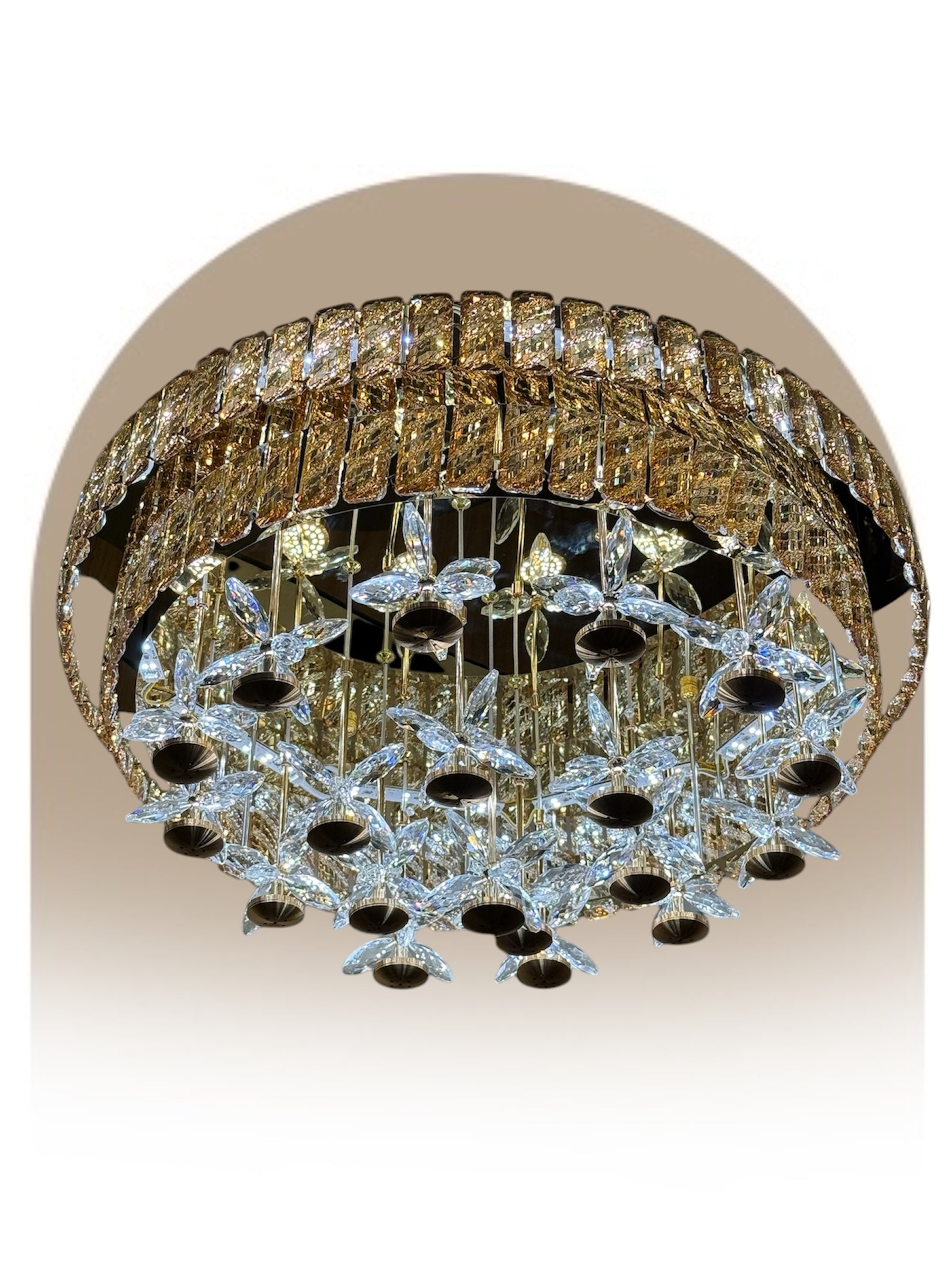 5746-600 Crystal Ceiling Chandelier