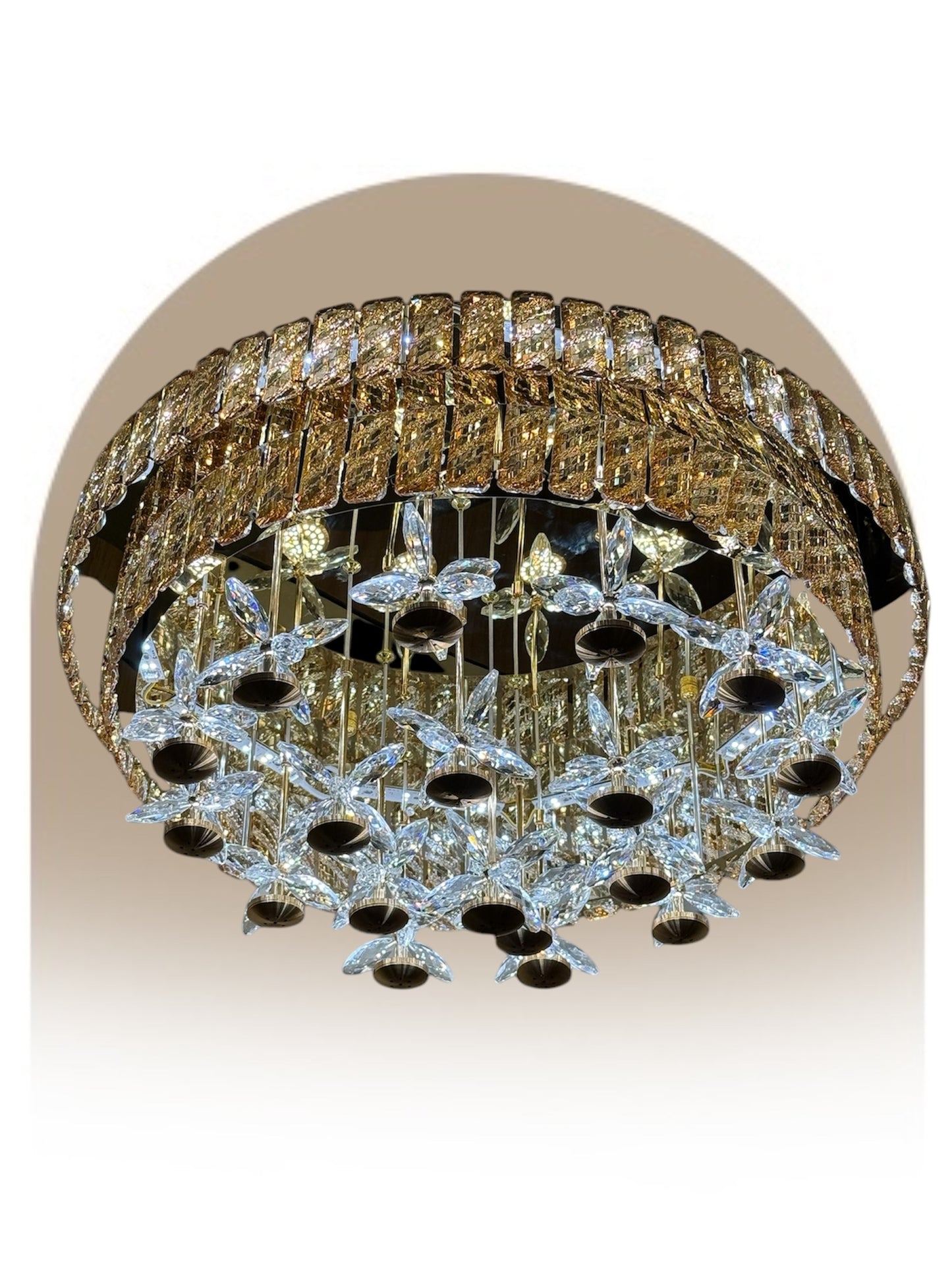 5746-600 Crystal Ceiling Chandelier