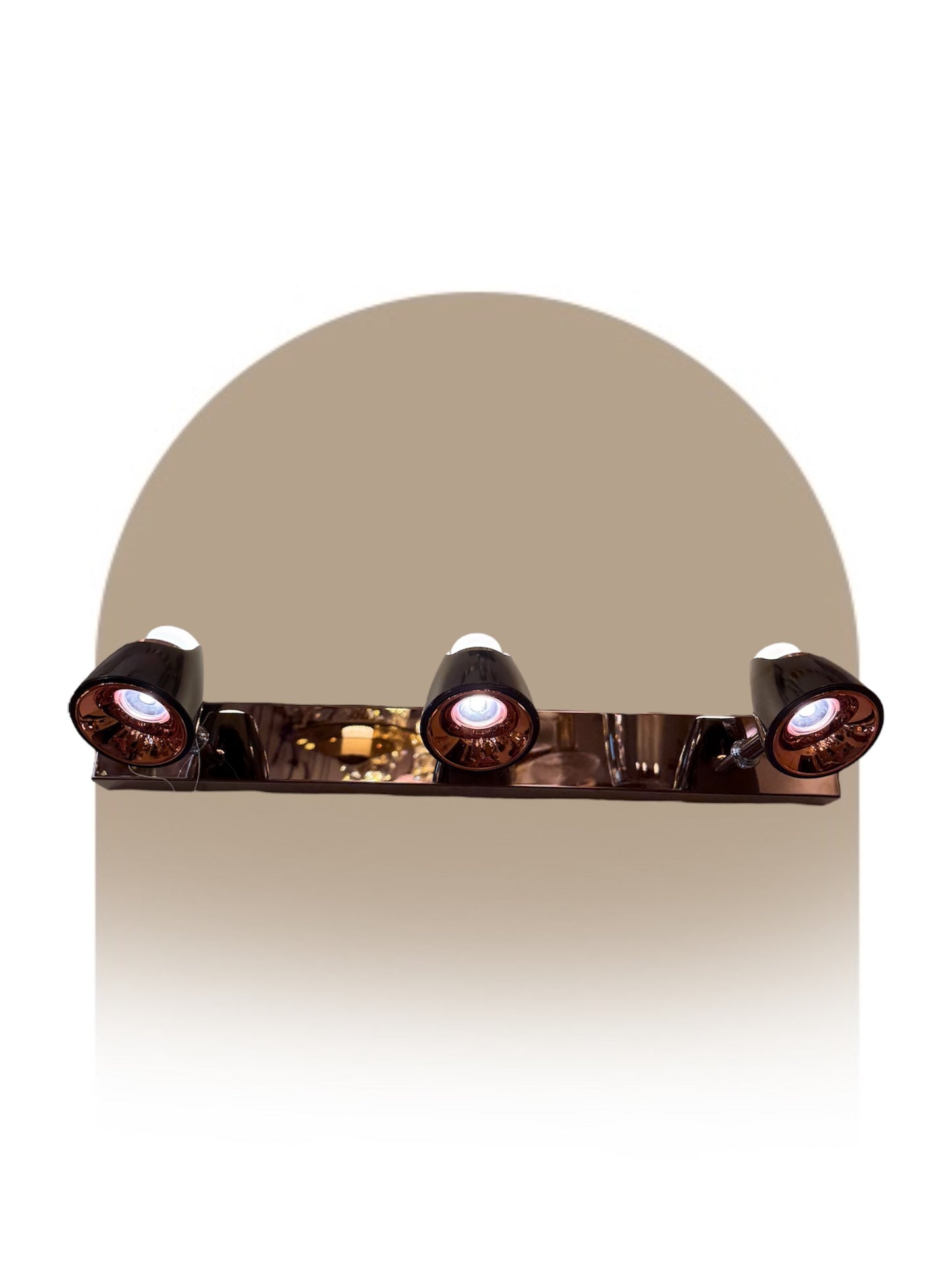 MK422-3 Black and Rosegold Light