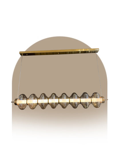ML3611-8 Amber Chandelier