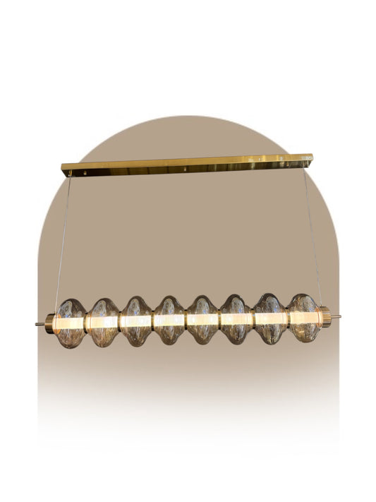 ML3611-8 Amber Chandelier