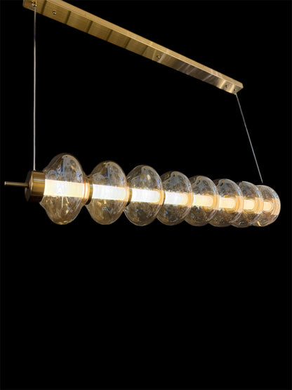 ML3611-8 Amber Chandelier