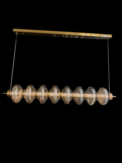 ML3611-8 Amber Chandelier