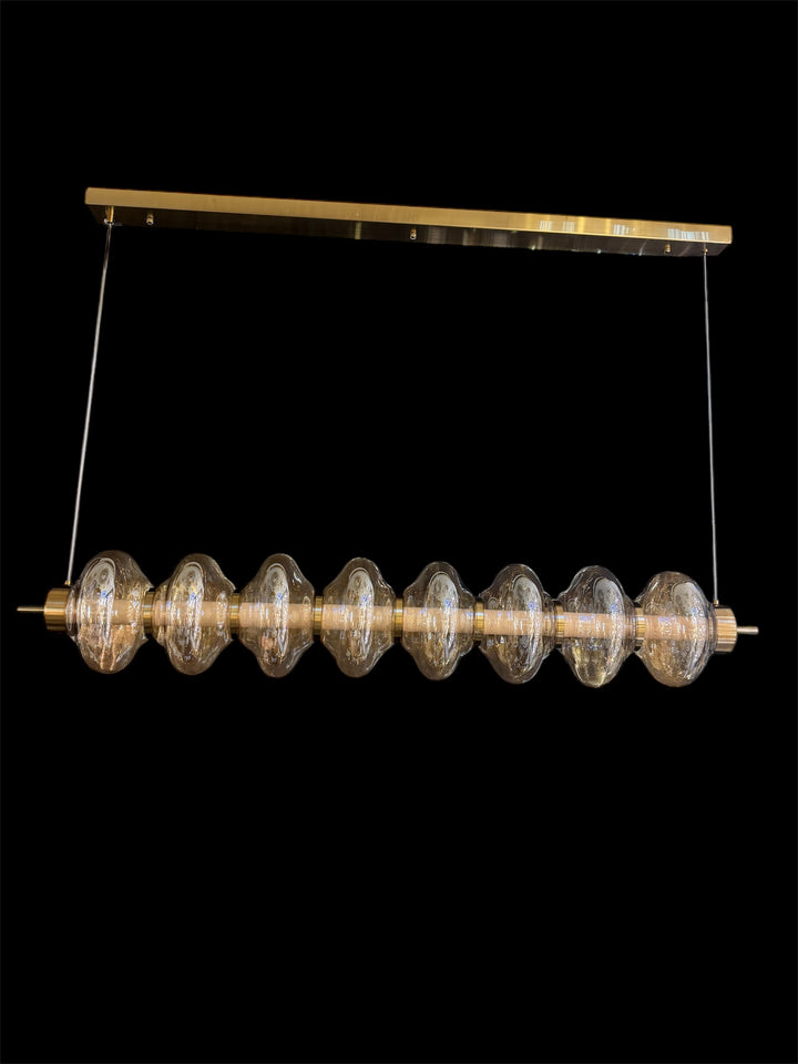 ML3611-8 Amber Chandelier