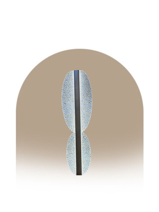 F101-2 Double Crystal Wall Light