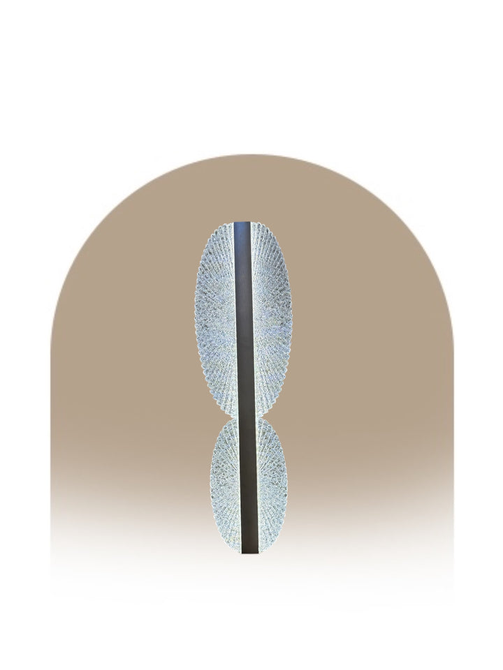 F101-2 Double Crystal Wall Light