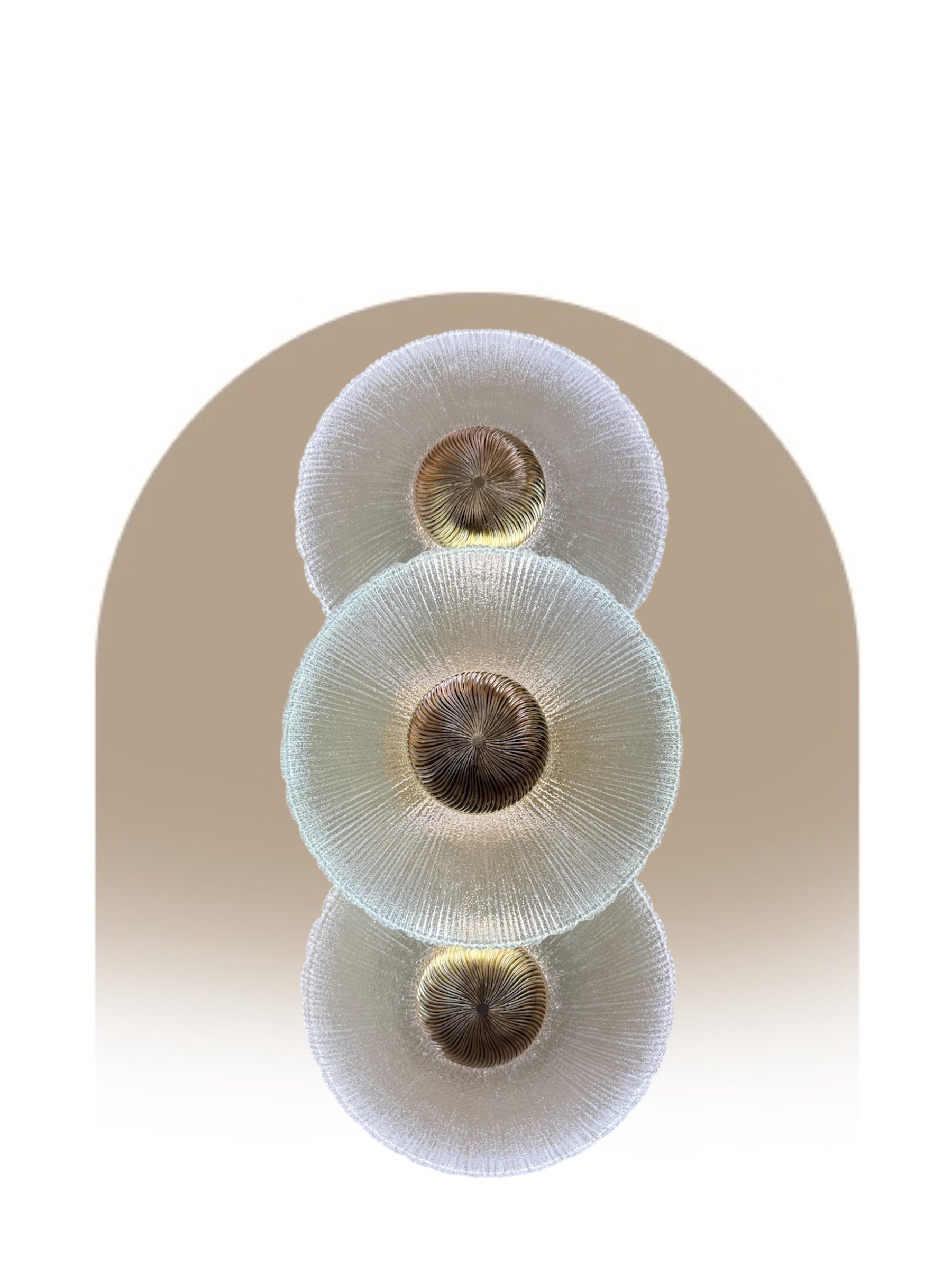 3001-3 Crystal Wall Light