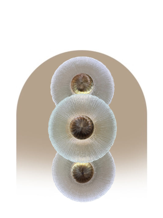 3001-3 Crystal Wall Light